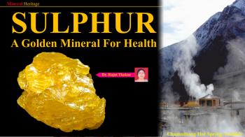 Sulphur - A golden mineral for health